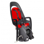 Detská sedačka HAMAX Caress na nosič grafitovo-červená 